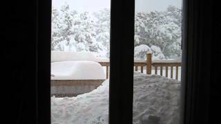 Snow avalanche Crestone Colorado [upl. by Sillaw581]