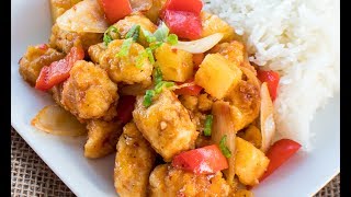 Panda Express SweetFire Chicken Breast Copycat Recipe  Bake It With Love [upl. by Ahseenak]