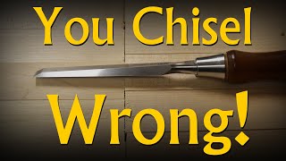 Chisel Skills Theories and Techniques for the SophomoreJunior Woodworker [upl. by Llerraj]