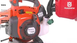 Husqvarna Handheld Blowers  Fuel amp Lubrication [upl. by Kelcey995]