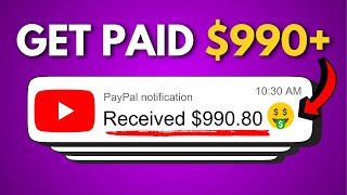 Get Paid 990 Watching YouTube Videos  Make Money Online [upl. by Ing]