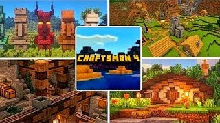 TOP 4 SEED in CRAFTSMAN 4  Village Seed  Diamond Seed  Mine Seed  Best Seed in Craftsman 4 [upl. by Annais]