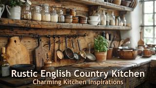 Transform Your Kitchen Rustic English Country Style [upl. by Litha]