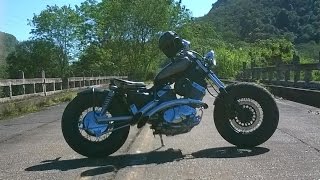 Virago xv535 bobber test [upl. by Aisayn]