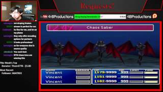 FFVII  Emerald Weapon vs Triple Chaos 48Live [upl. by Dnomyad509]