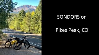 SONDORS eBikes on Pikes Peak Colorado [upl. by Kerin777]