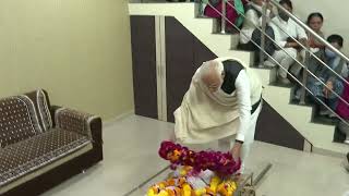 PM Modi pays respect to his mother Heeraben Modi at Gandhinagar residence [upl. by Pirnot728]