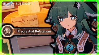 version 21 Honkai star rail Hidden Achievement  Proofs And Refutations Achievement [upl. by Gautea944]