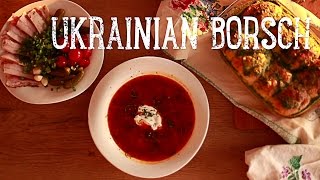 Authentic Ukrainian Borscht [upl. by Hube]