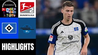 Hamburger SV vs SC Paderborn 16Spieltag Bundesliga 2 Highlights [upl. by Kciredohr103]