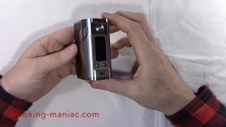 Ревю и ремонт на Wismec RX300 No Atomizer [upl. by Grannias]