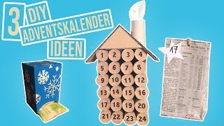 3 DIY Adventskalender zum selber machen [upl. by Silverts934]