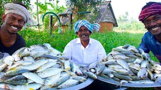 Traditional Fish Curry  Cooking Fish Recipe with Traditional Hand Ground Masala  Village Food [upl. by Rondon]