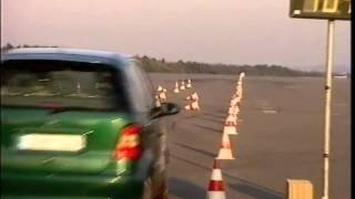 MercedesBenz AClass  TUV Elk Test Video 1997 [upl. by Reel427]