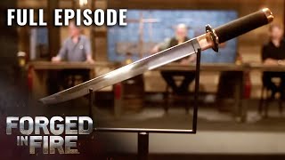 Forged in Fire Korean Challenge The ICONIC Hwando Sword S8 E22  Full Episode [upl. by Edas]