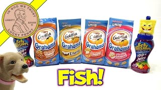 Goldfish Grahams  French Toast Strawberry Shortcake Vanilla Cupcake amp Smores [upl. by Wynne63]