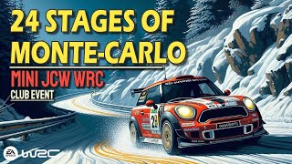 24 Stages Of Monte Carlo The 24th Stage  EA Sports WRC [upl. by Chellman]