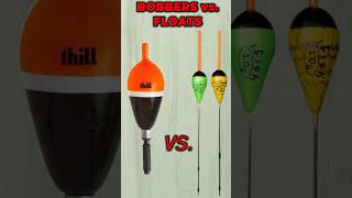 Bobbers vs Ultralight Floats the Difference fishing bluegill crappie ultralightfishing [upl. by Charline]