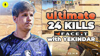 CS2 POV  ultimate Faceit Ranked with YEKINDAR Mirage Voice Comms 2411 [upl. by Ynnot]