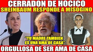 CLAUDIA LE CIERRA EL HOCICO quotTu madre también es ama de casaquot [upl. by Urbai847]