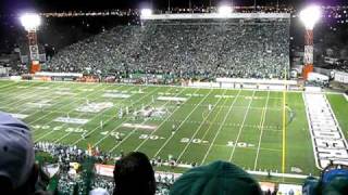 Saskatchewan Roughriders  2009 Western Division Final Celebration [upl. by Casavant722]