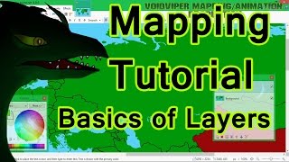 1500 Sub Special Mapping Tutorial Basic use of Layers on Paintnet [upl. by Gitel]