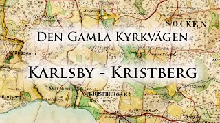 Den gamla kyrkvägen mellan Karlsby och Kristberg [upl. by Kaete428]