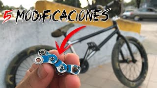 5 MODIFICACIONES BASICAS PARA OPTIMIZAR TU BMX [upl. by Nylla]