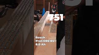 Heißes Duell Ryobi Akku vs Bosch ProCore unter Extrembelastung [upl. by Alfi]