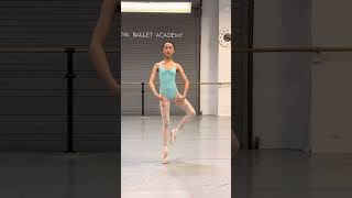 How we teach Pas Echappes in combination with Sissonne Simple  Vaganova training in California [upl. by Neeron]