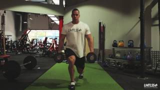 HOW TO WEIGHTED WALKING LUNGES [upl. by Tabina]