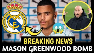 NOW🚨MAN UTD PAYING CLOSE INTEREST AS REAL MADRID CIRCLE MASON GREENWOOD🔥MUFC LATEST NEWS [upl. by Nereil]