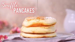 Das neue TrendFrühstück aus Japan fluffige Soufflé Pancakes [upl. by Vera]