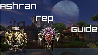 Super Easy Ashran Rep Farm Guide [upl. by Nylirek]