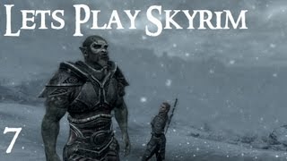 Lets Play Skyrim modded  pt 7  Orc Warlock Master Difficulty [upl. by Cosma807]