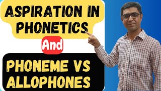 What is Aspiration  Phonemes Phones Allophones  Whats the Difference  Phonetics amp Phonology [upl. by Annmarie]