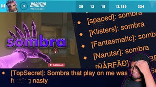 SOMBRA GAMER PLAYS REWORKED SOMBRA IN RANKED Season 7 Diamond DPS Gameplay [upl. by Sacul747]