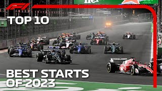 Top 10 Best Starts of The 2023 F1 Season  AWS [upl. by Nichola567]