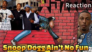 Snoop Dogg Ain’t No Fun feat Nate Dogg Warren G Kurupt Reaction First Time Hearing 🐕 💿 🔥 [upl. by Humfried]