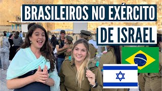 BRASILEIROS NO EXERCITO DE ISRAEL [upl. by Ailaro]