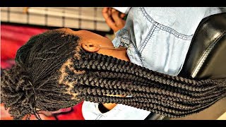 345 MUST WATCH  BRAIDS OVER SISTERLOCS [upl. by Raasch]