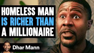 HOMELESS MAN Is Richer Than A MILLIONAIRE  Dhar Mann Studios [upl. by Petr606]