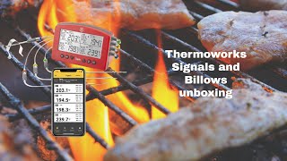 Thermoworks SignalsBillows Unboxing [upl. by Simonetta802]