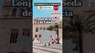 Descubre la Lonja de la Seda  Valencia  2350 Patrimonio de la Humanidad España viajes guiaviaje [upl. by Eceela163]