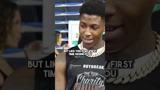 Nba Youngboy Flirting With Interviewer [upl. by Dewhirst786]