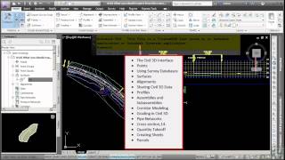 AutoCAD Civil 3D Tutorial  What you should expect from this course  InfiniteSkills [upl. by Fitzger]