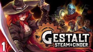 GESTALT STEAM amp CINDER  Un metroidvania muy bonito [upl. by Bracci]