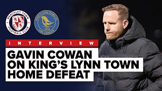 INTERVIEW Gavin Cowan on Brackley Town 13 Kings Lynn Town [upl. by Hesper]