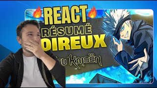 REACTION au résumé FOIREUX sur JUJUTSU KAISEN [upl. by Oibirot304]