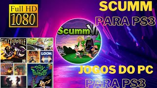 Emulador SCUMM do pc para seu PS3Só relíquias [upl. by Aia995]